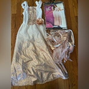 Spirit Halloween Rose Gold Angel Girls Small 4/6